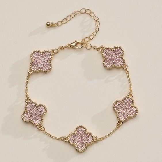 AVI Jewels Como bracelet pink/gold