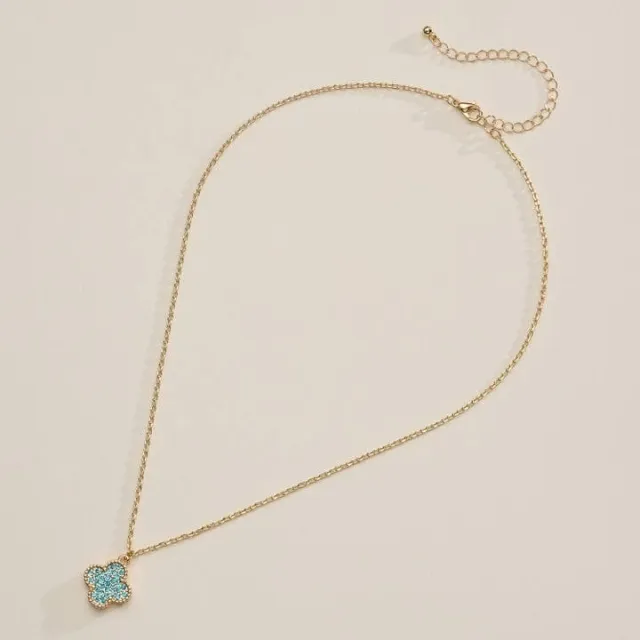 AVI Jewels Como necklace blue/gold