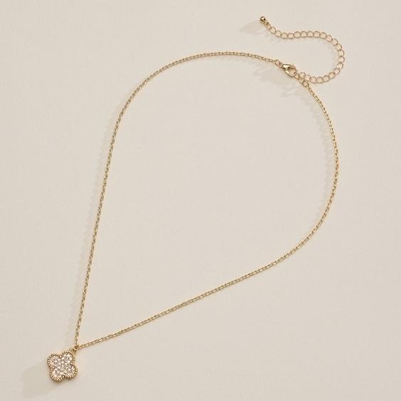 AVI Jewels Como necklace clear/gold