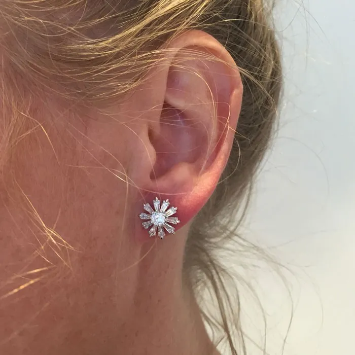 WINTER WONDERLAND CRYSTAL EARRINGS PÅ ØRE